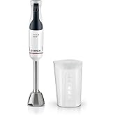 Bosch - ErgoMaster Series 4 Hand Blender, 600 W, Dynamic Speed Control | Control speed intuitively with the pressure of your