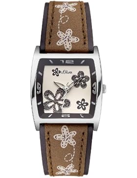 s.Oliver Damen-Armbanduhr XS Analog Quarz Leder SO-2788-LQ