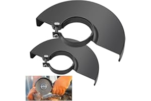OTTYMO 2 Stücke Winkelschleifer Schutzhaube für Winkelschleifer 125 115 Eisen Winkelschleifer Abdeckung Schutz Winkelschleiferabdeckung Radschutz Sicherheit Schutz Zubehör für Winkelschleifer