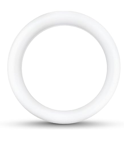 Creativ - Anneau En Polystyrène Blanc 12cm - Pour Créations DIY, Déco Ou Customisation