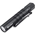 OLIGHT I3T EOS Penlight Torch 180 Lumens 60 Meters Throw Mini AAA EDC Flashlight Everyday Pocket Carry Outdoor Gear for Dog Walking, Hiking, Camping, Jogging, Maintenance (Black)
