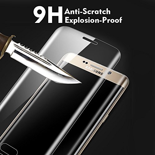 Protector Pantalla S6 Edge TEFOMATE Cristal Vidrio Templado Protector de Pantalla Completa Tempered Glass Screen Protector para Samsung Galaxy S6 Edge 5 1 Curvado 3D - Transparente reviews Protector Pantalla S6 Edge TEFOMATE Cristal Vidrio Templado Protector de Pantalla Completa Tempered Glass Screen Protector para Samsung Galaxy S6 Edge 5 1 Curvado 3D - Transparente