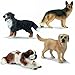 Produktbild Schleich Raritäten Set - Hofhunde Hunderassen - Bernhardiner Hündin 16380 Schäferhündin 16375 Labrador 16329 Berner Sennenhund 16339