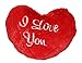 (Toyzstation I Love You Heart Red Color Soft Pillow For Valentine (21*16*10 cm) RS.299.00