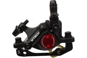 Lixada Disco Hidráulico de Tracción de Línea, Freno de Disco de Bicicleta, Juego de Frenos de Disco Hidráulico de Aleación de Aluminio Delantero Trasero