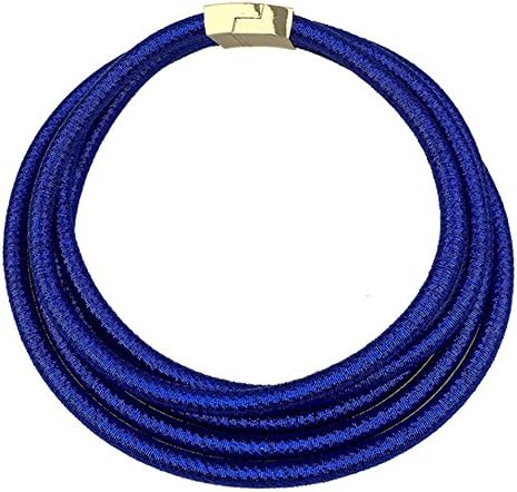Rope Maxi Colar Choker Necklace with Maganetic Lock