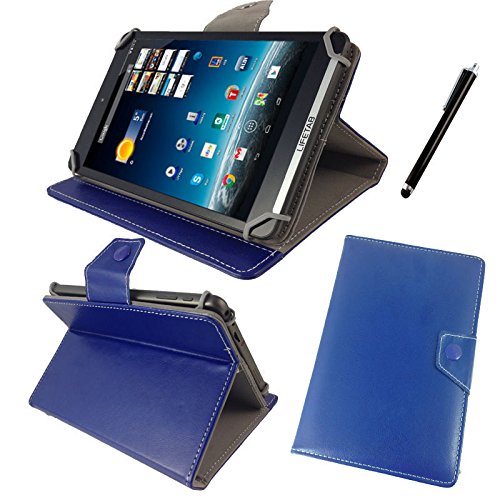 Jay-tech XE7D Multimedia Tablet Pc / 17,8 cm / 7.0 " Tablet Pc Tasche mit Standfunktion + Touch Pen - 7 Zoll Blau