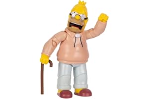 The Simpsons Grampa Simpson con canna da 12,7 cm