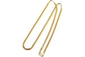 Stylish Gold Plated Chain for Men & Women | Trendy Unisex Necklace for Gifting