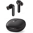 Anker Soundcore Life P3 Bluetooth Earphones, Noise Cancelling Wireless Earbuds, Thumping Bass, 6 Mics, Multi Mode, 50H Playtime, Wireless Charging, Soundcore App, Customized Sound, Gaming Mode