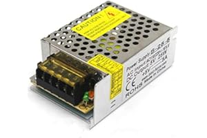 MEISHILE 5V 5A 25W LED Conducción Fuente de alimentación conmutada El suministro de energía industrial Monitor – Equipos Motor Transformador CCTV 110/220 VAC-DC5V Switching Power Supply 25 W