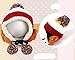 Demarkt Baby Girls/Boys Knitted Winter Warm Earflap Hats Caps Infant Beanie Fleece Hem Red