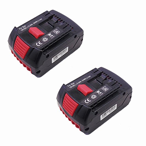 2X Stück Akku für BOSCH GDR 18 V-LI, GDS 18 V-LI, GSR 18 V-LI, GSB 18 VE-2-LI,GSR 18 VE-2-LI, PB360S, 26618-01, GWS 18 V-LI, GBH 18 V-LI, GSR 18 VE-2-LI, PB360S, 26618-01, GWS 18 V-LI,kompatibel 2 607 336 236; 2 607 336 235; 2 607 336 091; 2 607 336 092; 2 607 336 169; 2 607 336 170; 2 607 336 559; 1 600 Z00 038; 2 607 336 815; GBA 18V 4Ah; BAT618; BAT609