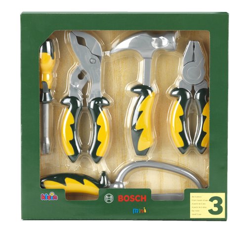 Imagen 2 de Theo Klein 8098 - Kit de herramientas Bosch (tacto suave, 5 piezas)