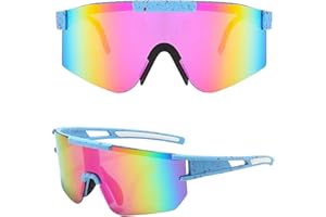 MEZHEN Gafas de Ciclismo Polarizadas Gafas de Sol Deportivas Protección Uv Protección Gafas de Bicicleta Mujeres para Actividades al Aire Libre Conducción Pesca