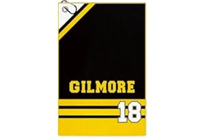 GENERIC Happy Gilmore Golf Towel with Bag Clip Adam Sandler Golf Film Golfing Accessories Gift (No18 (Style 2))
