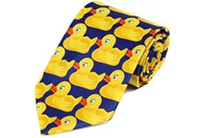Coeyos Corbata Ducky Azul y Amarillo - Corbata de pato Original