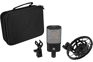 Austrian Audio OC16 Studio Set mit Open Acoustics Technologie (Allrounder Kondensator Mikrofon, präzise Nierencharakteristik, handgefertigte CKR12 Keramikkapsel, natürlicher Klang), Schwarz