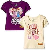 Chhota Bheem Girls' T-Shirt (Pack of 2) (8904157859721) 2-3 Years