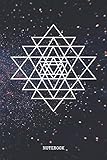  Notebook: Sacred Geometry Planner / Organizer / Lined Notebook (6\