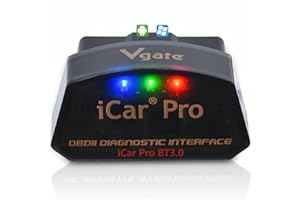 ‎VGATE Vgate iCar Pro Bluetooth 3.0 Czytnik kodów OBD2 Skaner OBDII Narzędzie skanujące Usterka samochodu Sprawdź lampkę kontrolną silnika dla Torque Android