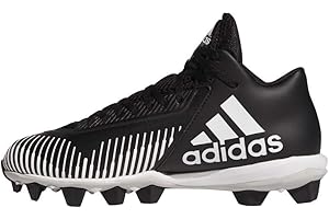 adidas Crampons de Football Americain Freak RM Moulés Noir