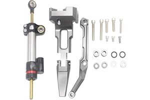 TAKOIL per Yama&ha FJ09 per Tracer 900 MT-09 2015 2016 2017 2018 2019 Accessori Moto Top Sterzo Stabilizzare (Color : E)