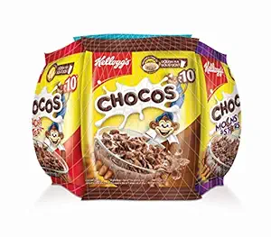 Kelloggs Chocos Variety Pack, 156g