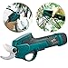 Produktbild HWJF Elektrische Gartenschere, kabellose wiederaufladbare Schere, elektrische Schneidwerkzeuge, Garten, Obstbäume, Pfropfschere, Schnittdurchmesser, 25 mm weiche Äste,Withoutpole
