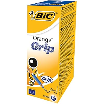 Bic Orange Boîte de 20 Stylos-billes Bleu