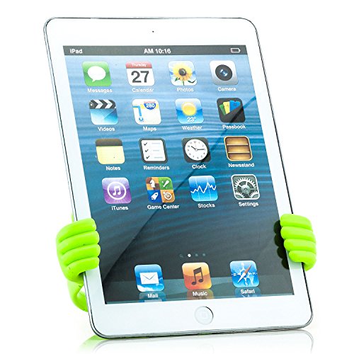 Saxonia Smartphone Tablet Handy Ständer Tisch Halterung universal E-Reader Stand Holder | grün - 5
