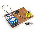 ERH India Simple Electric Circuit Science Project Working Model DIY Bulb Holder Kit Kit for Class 6, 7, 8 Students