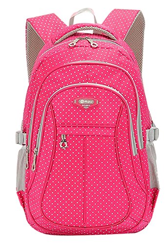 Preisvergleich Produktbild SellerFun , Kinder Schulrucksack Rot Rose Small