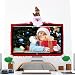 Produktbild Weihnachtsbaum Deko Weihnachtsbaumschmuck 4pcs, Christbaumschmuck Handgemachte Anhänger Weihnachten Weihnachtsbaum Weihnachtsmann Schneemann Elch Bär (Weihnachtsbaum Deko 4pcs) (Computer Tablet Deko)