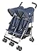 Maclaren Twin Triumph Buggy (Denim Indigo)