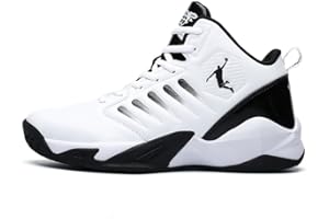 CLOFAB Basketball Shoes Men Classic Sneakers for Men High Top Breathable Non-Slip Fitness Sports Shoes Running Walking