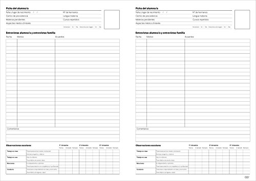Additio P132 - Cuaderno de Tutor a color aguamarina Additio P132 - Cuaderno de Tutor a color aguamarina