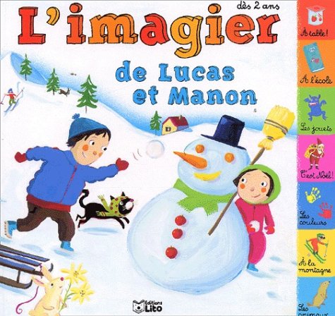 couverture de : L'imagier de Lucas et Manon