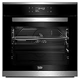 bosch backofen selbstreinigung startet nicht Seitengitter Beko BIM15500XPS Backofen Elektro / A / 71 L / Pyrolytische Selbstreinigung / Interaktives Textdisplay/ PractiClean - besonders leicht zu reinigen / 3D Kochen / Booster Funktion / Cool Door / silber