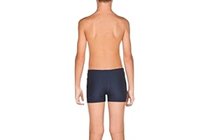 arena Dynamo Junior R Kinder Badeshorts, Schnelltrocknende Badehose, Chlor- und Salzwasserbeständiges arena MaxFit Eco-Gewebe, Mit UV 50+ Schutz, Kinderbadehose mit Frontfutter