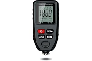 RDINSCOS Paint Coating Thickness Gauge Meter, Car Painting Depth Gauge for Used Car Buyer, Paint Mil Thickness Meter Gauge Magnetic Check The Car’s Original Coating Auto Off