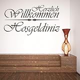 Islamische Wandtattoos - Meccastyle - Herzlich Willkommen - Hosgeldiniz - A415