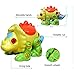 YIXIN Set of 2 Dinosaur Assembly Disassembly Toy and Pull Toys for Kids 3 Years Old with Screw Nuts