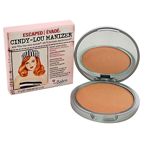 theBalm Cindy-Lou Manizer Highlighter, Shadow & Shimmer - Peachy Pink