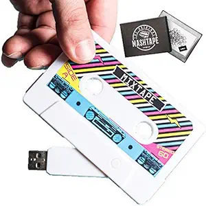 The Original MASHTAPE Retro Mixtape Cassette USB Flash Drive -8GB