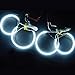 Produktbild THG 4 * 131mm CCFL Angel Eyes Halo Rings Kit For E36 E39 E46 Diamond white