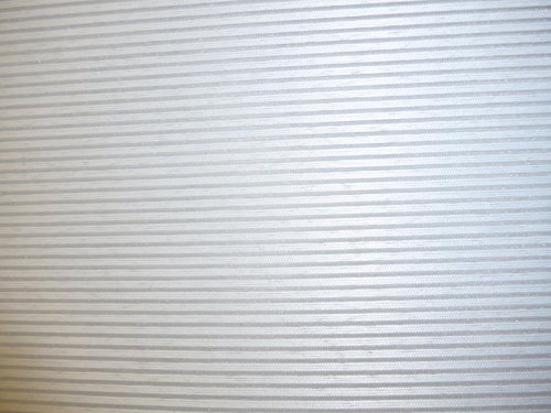 Schiebevorhangstoff weiß meliert 40cm breit Bambus optik