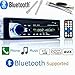 Price comparison product image Bingh Otfire Car Audio Single DIN MP3 Player/USB/SD/AUX IN FM Radio Player for Amplifie Bluetooth Handsfree Car Kit with Remote Control Black