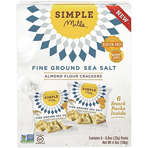 Simple Mills - Naturally Gluten Free Almond Flour Crackers Fine Ground Sea Salt - 6 Pack(s)