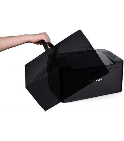 Housse Anti-Poussière Pour Imprimante De Bureau 45,7 Cm - Gris Foncé - Compatible Canon TS9550